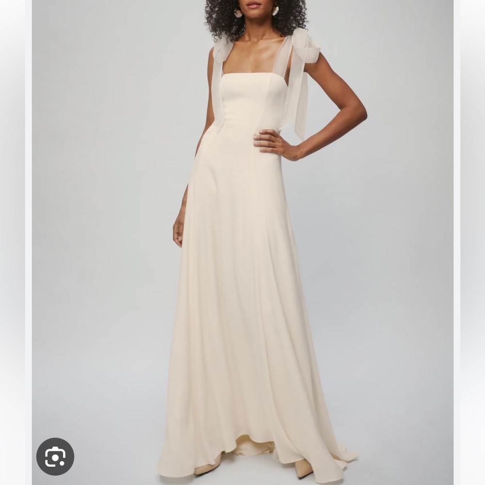 Reformation Balsam Dress White Bridal size 2 NEW WITH TAGS - Picture 1 of 4